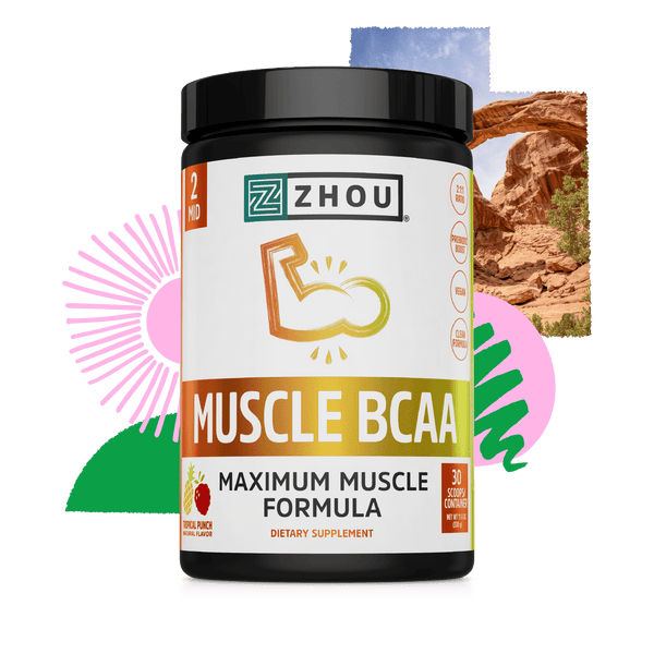 Muscle BCAA by Zhou Nutrition