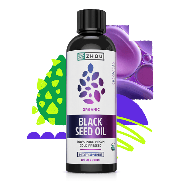 Black Seed Oil Liquid by Zhou Nutrition