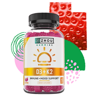 D3 + K2 Gummies by Zhou Nutrition