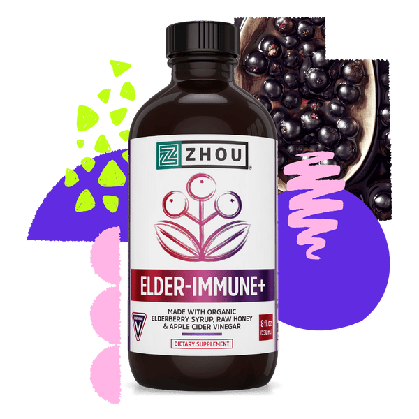 Elder-Immune + Syrup by Zhou Nutrition