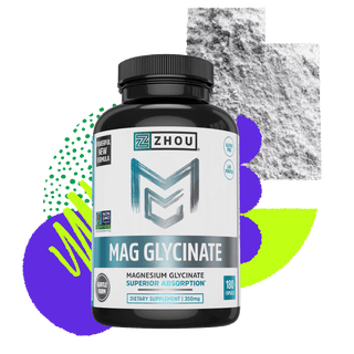 Magnesium Glycinate by Zhou Nutrition