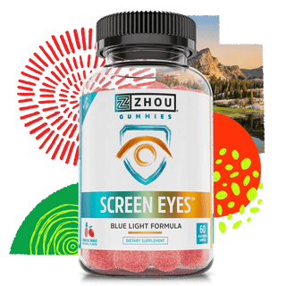 Screen Eyes™ Gummies by Zhou Nutrition