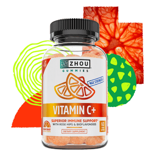 Vitamin C+ Gummies by Zhou Nutrition