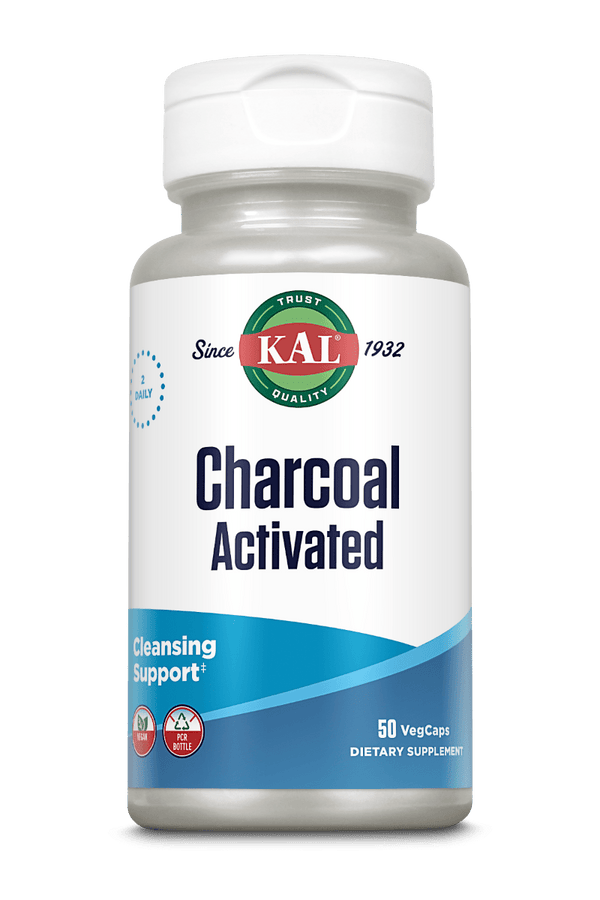 Charcoal Activated VegCaps 50ct by KAL