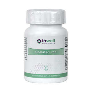 Chelate Iron - 60 Capsules (Inwell Biosciences) NP