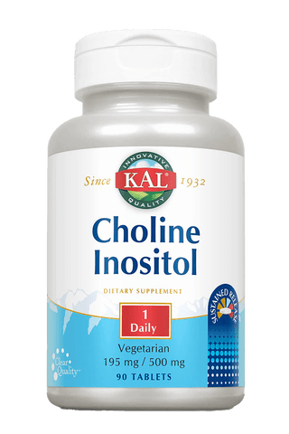 Choline Inositol Sustained Release Tablets 90ct by KAL