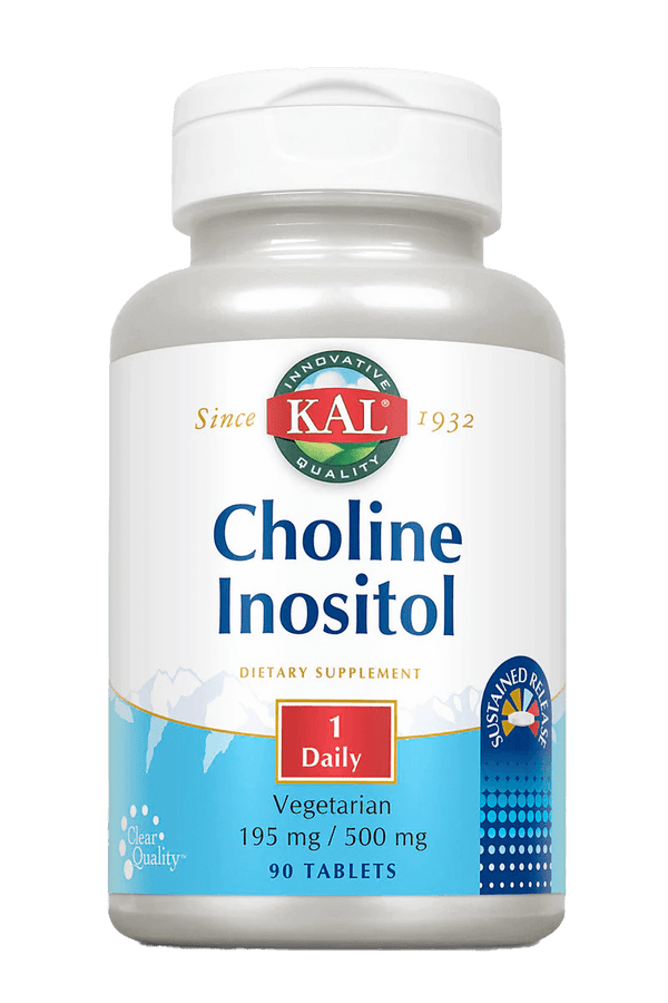 Choline Inositol Sustained Release Tablets 90ct by KAL