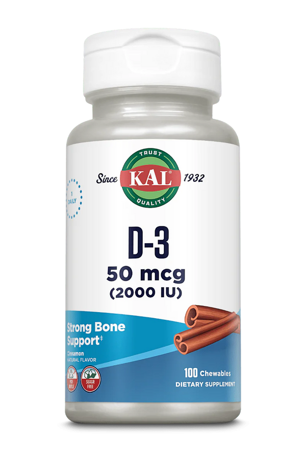 D3  30ct 50mcg by Kal