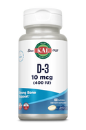 D-3 400IU ActivGels-CP  12x by Kal