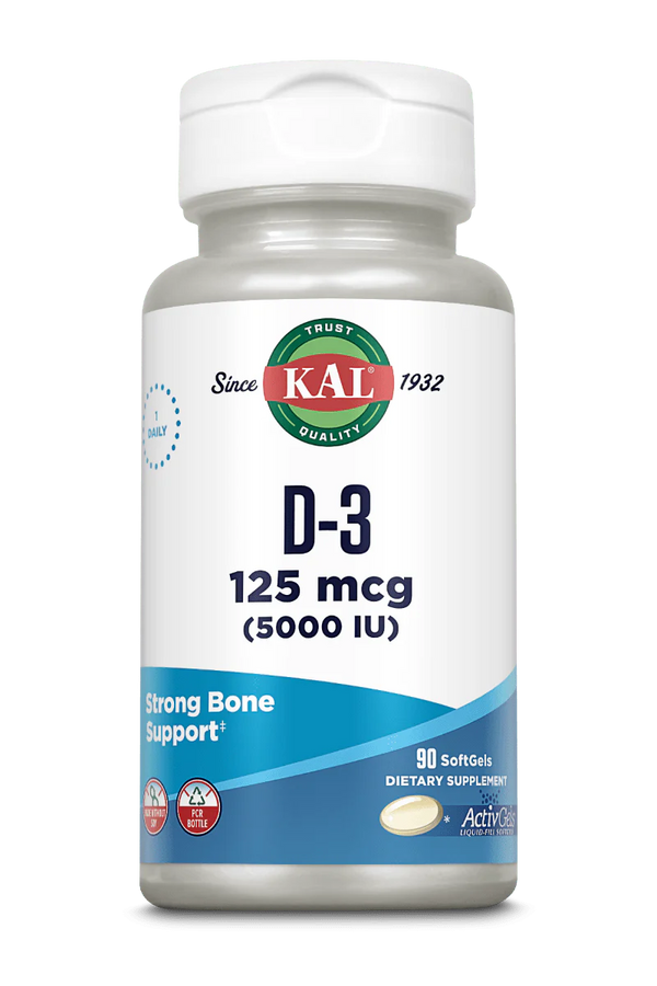 D3  90ct 125mcg softgel by Kal