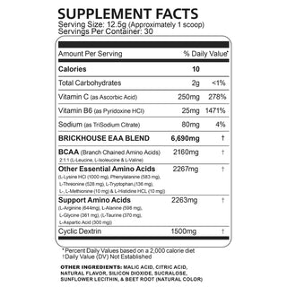 Essential Amino Acids Passion Fruit- Brickhouse Nutrition