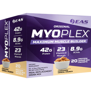 Myoplex Box  20 - 78g packets Cinnamon Cereal Crunch by EAS