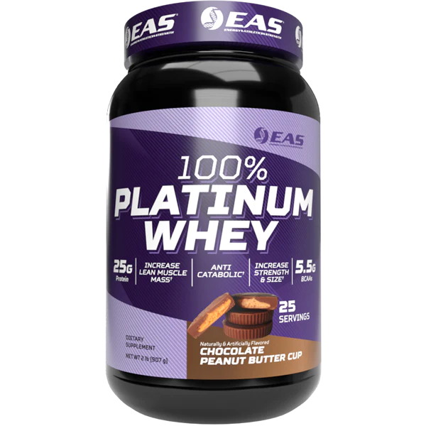 100% Platinum Whey 2lb Chocolate Peanut Butter Cup by EAS