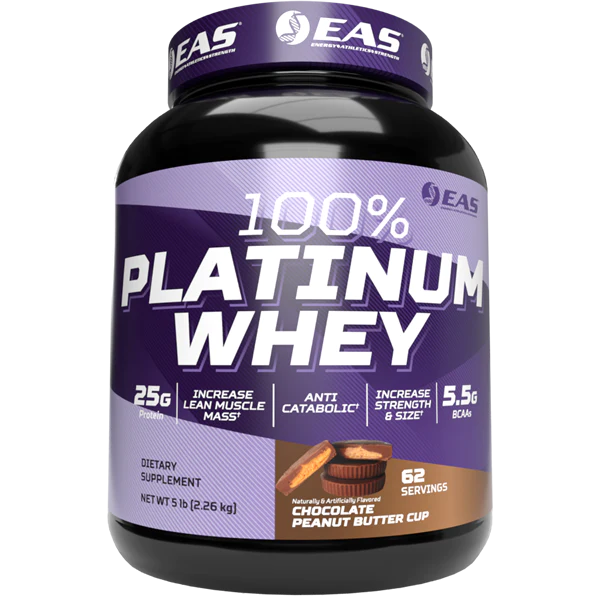 100% Platinum Whey 5lb Chocolate Peanut Butter Cup by EAS