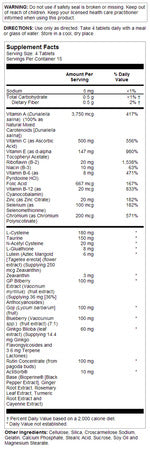 Eye Formula Plus Clinical Lifestyles Tablets 60ct by KAL