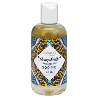 HarmonyHemp Signature Massage Body Oil 500mg