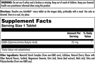 GABA ActivMelt™-CP  12x by Kal