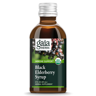 Black Elderberry Syrup 3 ounces - Gaia Herbs Professional Solutions