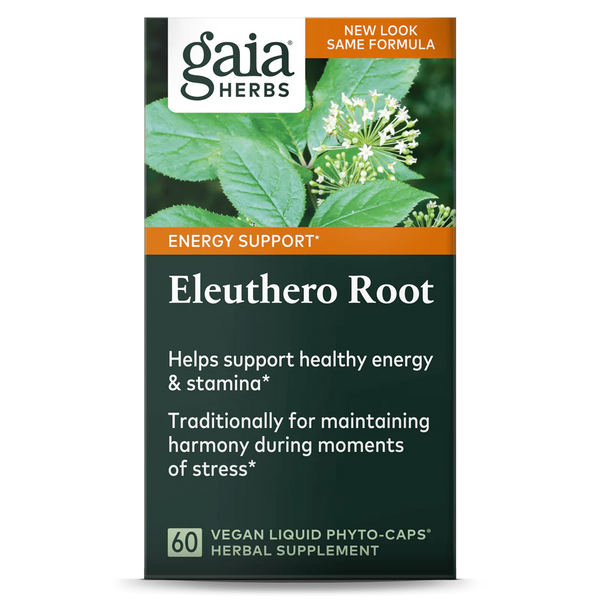 Eleuthero Root Capsules - Gaia Herbs Professional Solutions