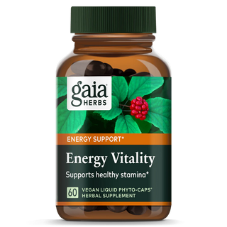 Energy Vitality - 60 Capsules (Gaia Herbs)