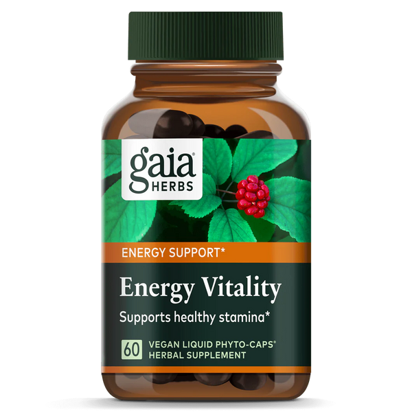 Energy Vitality - 60 Capsules (Gaia Herbs)