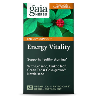 Energy Vitality - 60 Capsules (Gaia Herbs)