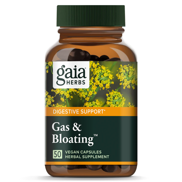 Gas and Bloating Capsules - Gaia Herbs Professional Solutions