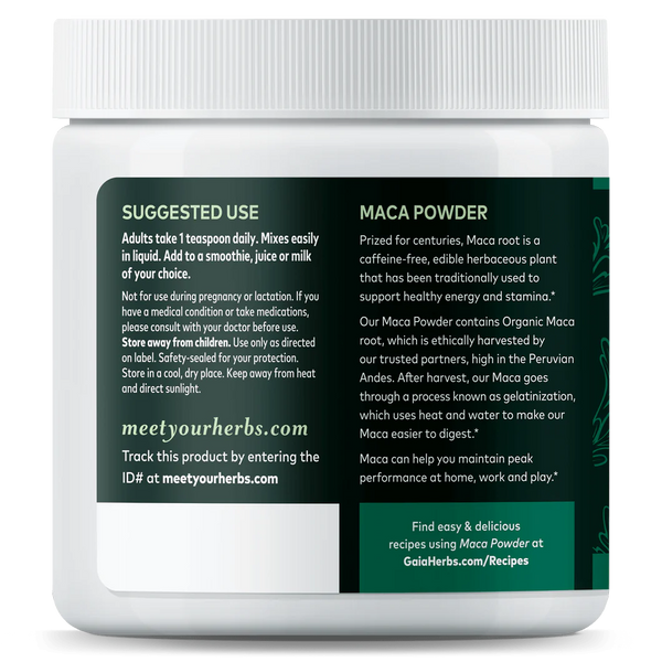 Maca Powder - Gaia Herbs Professional Solutions