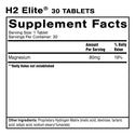 H2 Elite - 30 Tablets (Quicksilver Scientific)