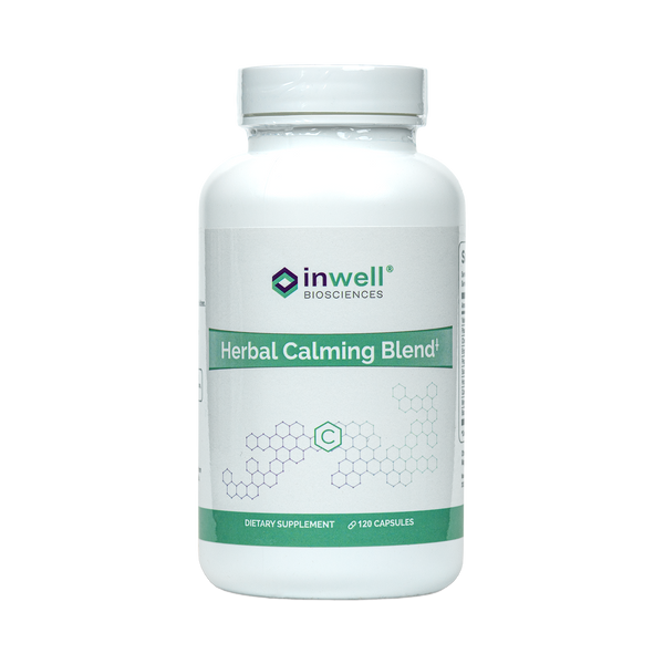 Herbal Calming Blend - 120 Capsules (Inwell Biosciences)