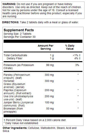 Herburetic Tablets 60ct by KAL