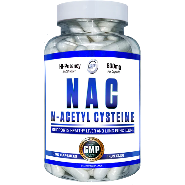 NAC  N-Acetyl Cysteine 100 capsules by Hi-Tech Pharma