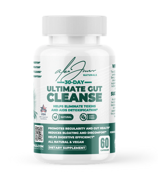 30-DAY ULTIMATE GUT CLEANSE WITH PSYLLIUM HUSK, ACAI BERRY, & MORE by Alex Jones