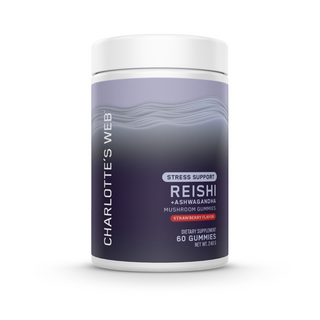 Stress Support with Reishi & Ashwagandha Mushroom Gummy by Charlotte’s Web