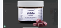 Shhh+ Full spectrum 5mg TH. & 15mg CBN & 75mg CB. Enhanced Deep Sleep Gummies 30 CBDistillery