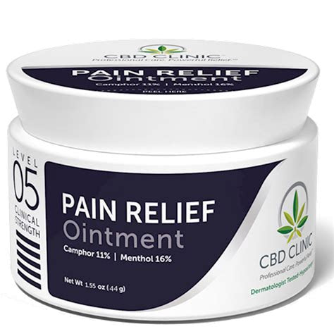 BD Clinic - Level 5 Pain Relief Ointment 1.55 OZ