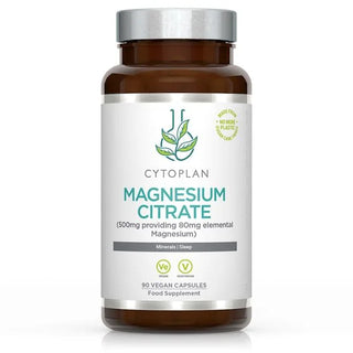 Magnesium Citrate - 90 Vegan Capsules (Cytoplan)