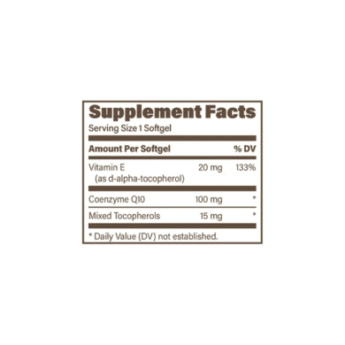 Immediate Release Co-Enzyme Q10 (Crystal-free) 100mg - Endurance Products