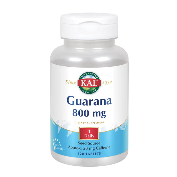 Guarana  120ct 800mg by Kal