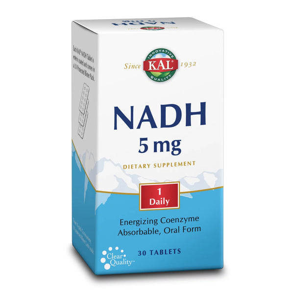 NADH  30ct 5mg by Kal