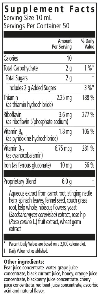 Floradix Iron & Herbs - 17 FL OZ Salus Floradix