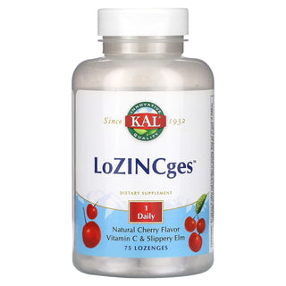 LoZINCges™  75ct  lozenge Cherry by Kal