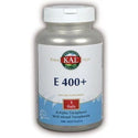 E+ & mixed Tocopherols  180ct 400iu by Kal