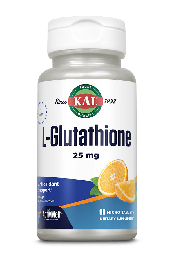 L-Glutathione  90ct 25mg lozenge Orange by Kal