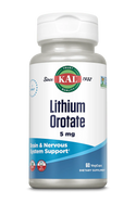 Lithium Orotate  60ct 5mg veg cap by Kal