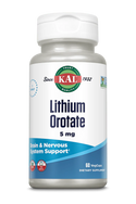 Lithium Orotate  60ct 5mg veg cap by Kal