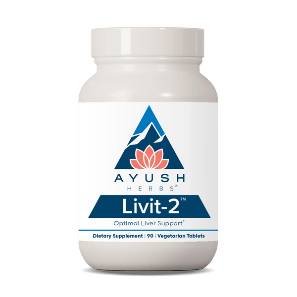 Livit-2 500mg - 90 Vegetarian Capsules (Ayush Herbs)