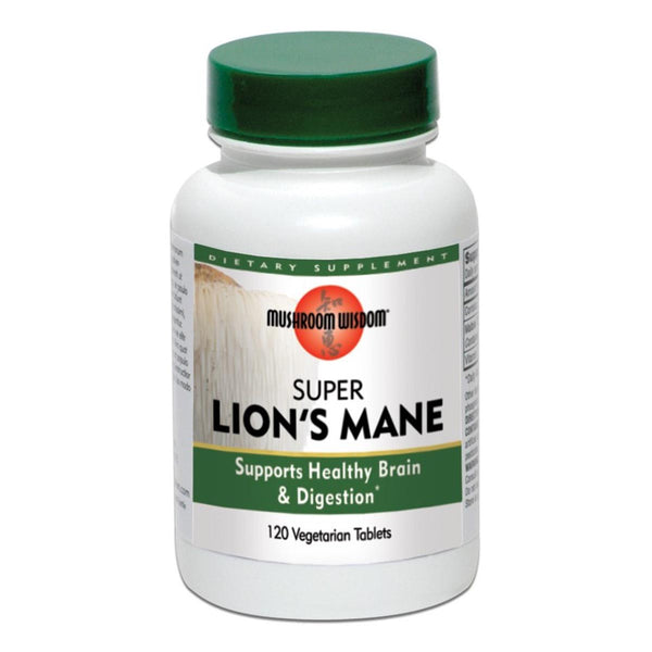 Super Lions Mane - 120 Capsules (Mushroom Wisdom)