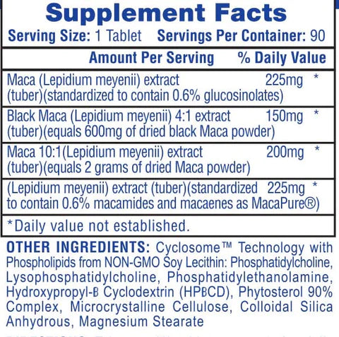 MACA 90 tablets - by Hi-Tech Pharma