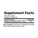 Magnesium Citrate - 120 Capsules (Inwell Biosciences)